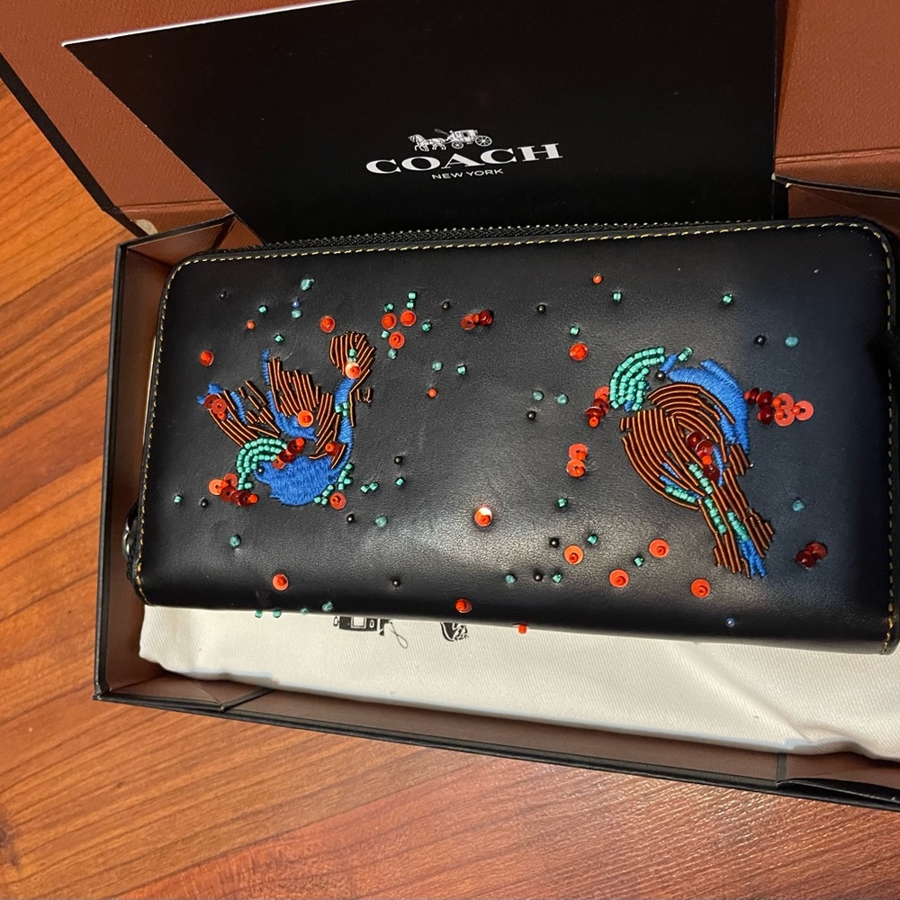 Coach New York Rogue With Embellished Patchwork Bag & Wallet - Picture 10 of 10